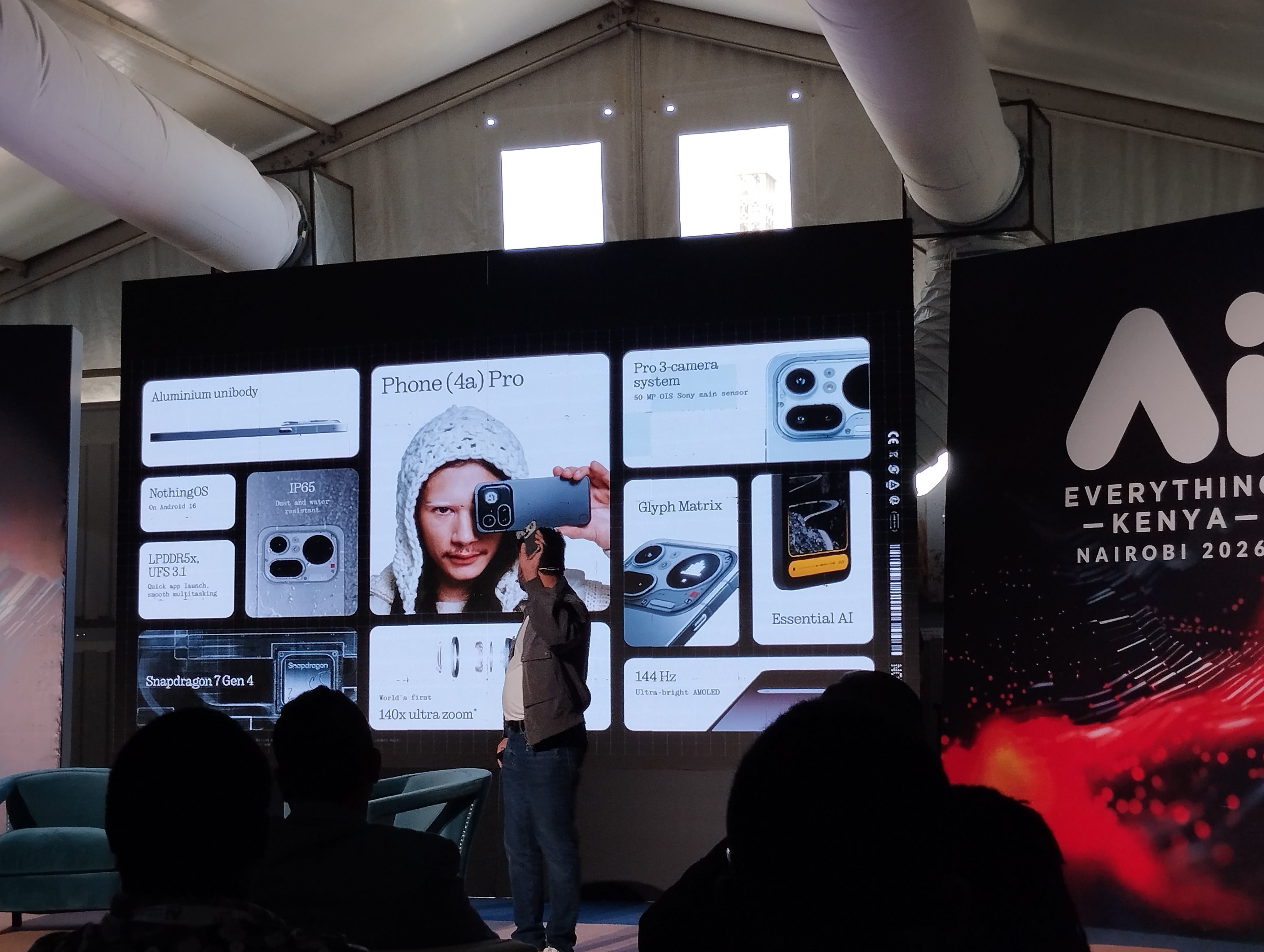 Nothing – full product range launching in Kenya